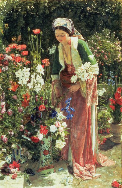 Im Garten des Beys, 1865 von John Frederick Lewis